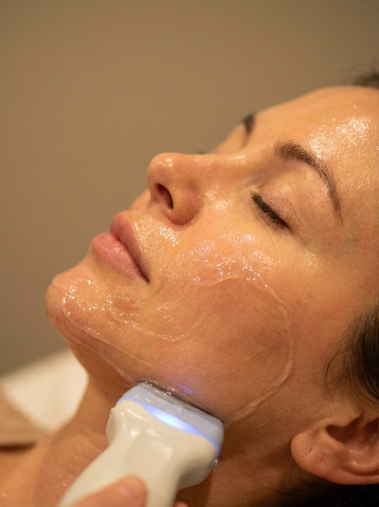 Ultraschallbehandlung in der Kosmetik